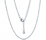 Sidabrinė grandinėlė "Bead" Brasco 57333