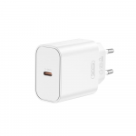 XO wall charger CE32 PD 20W 1x USB-C baltas