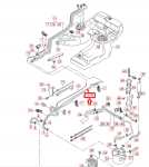 Vag 1 Degalu Vamzdziu Rinkinys Volkswagen Touareg Audi Q7 Originalus 7L8201080T