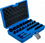 Bgs Technic Specialus galvučių ir sraigtinių i&scaron;traukiklių rinkinys | 6.3 mm (1/4") / 10 mm (3/8") | 32 vnt. (74560)