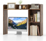 KNYGA Promotions Ra&scaron;omasis stalas su knygų lentyna, 94x25.4x73.7 cm, natūralios spalvos