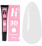 HI HYBRID nagų dailės gelis 3D dekoracijoms Invisibabe 10 ml
