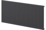 Radiatorius Mexen CH10 Hygiene, 600 x 600 mm, 375 W, pajungimas i&scaron; &scaron;ono, antracitas