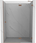 Du&scaron;o durys Mexen Lunar, de&scaron;ininės 130 cm, transparent/brushed copper