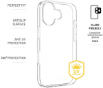TPU gelio dėklas FIXED Story AntiUV Apple iPhone 17, skaidrus