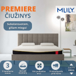 Čiužinys Mlily Premiere 160x200x24cm