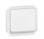 Legrand 069627L NAUJAS PLEXO 55 Dviejų polių jungiklis 10 AX mechanizmas - 250V AC baltas 069627L