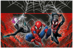 Žmogaus-voro &bdquo;World of Webs&ldquo; plastikinė staltiesė 120x180 cm
