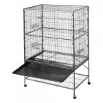 Vevor Pauk&scaron;čių narvas 930 x 580 x 1510 mm su lygiu stogu