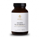 AVEL bioaktyvi Geležis Ferrochel&reg; su Vitaminu C, 90 kaps.