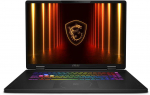 Ne&scaron;iojamas kompiuteris MSI Crosshair 18 HX AI A2XWGKG CPU Intel Core Ultra 7 255HX 18 " 2560 x 1600 pikselių RAM 32 GB DDR5-SDRAM SSD 1000 GB Discrete graphics NVIDIA GeForce RTX 5070 8 GB On-board graphics Yes Numeric keypad Yes OS installed Windows ...