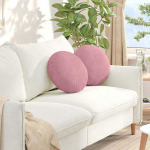 Sėdynių pagalvėlės 2 pcs Rožinė &Oslash; 40 x 13 cm Aksomas