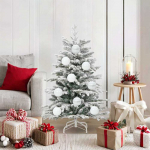 Kalėdų Burbulų Rinkinys XL 15 pcs Balta Plastmasė