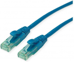 ROLINE RM Patchkabel Cat.6A UTP, blau, 2 m