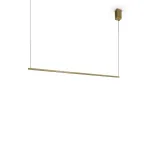 Pakabinamas &scaron;viestuvas 19W LED pakabinamas linijinis &scaron;viestuvas ESSENCE, žalvario sp., 3000K, 371856