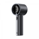 &bdquo;Jisulife&ldquo; ne&scaron;iojamas ventiliatorius &bdquo;Pro1 S 5000mAh FA53PRO&ldquo; mini pūstuvas, ne&scaron;iojamas USB metalinis ventiliatorius &ndash; tamsiai pilkas