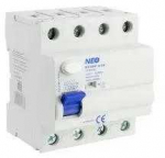 Elektro Plast NEO 25A 30mA 4 polių diferencialinis automatinis jungiklis, AC tipo RCD/25A/4P