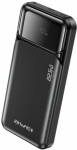 Ne&scaron;iojamoji baterija Awei PA-90 10000mAh 22.5W PD 2xUSB-C, juoda