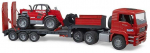 Bruder MAN TGA low loader with Manitou telehandler MLT (02774)