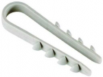 Kai&scaron;tis-apkaba BALTPLASTS, 3-13 mm, pilkos sp., 100 vnt.