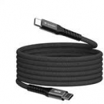 VERBATIM Kabelis USB-C Sync & Charge, 60W, Magnetick&yacute;, 120cm, juoda