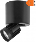 HEMERA LED įleidžiamas &scaron;viestuvas 2in1, 7W, 650lm, 3000/4000/6500K, juodas