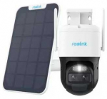 Reolink G770 serijos &bdquo;Trackmix&ldquo; su saulės baterijomis, 2 akumuliatoriais, PTZ kamera, 4K LTE