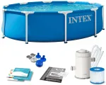 INTEX 28202ND lauko baseinas su rėmu 305 x 76 cm 9in1