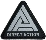 Helikon-Tex Direct Action logotipo antsiuvas &ndash; juodas