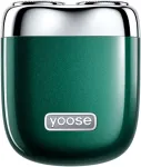 Laifen Yoose Mini 2.0 golarka, maszynka elektrinė vyri&scaron;ka, IPX7, USB-C, podr&oacute;żna, žalia