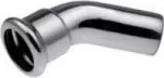 KAN-therm Plieninė spenelinė alkūnė Sprinkler 45&deg; 54 x 54mm (6240509)