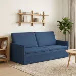 3 vietų sofa Mėlyna 190 x 81 x 82 cm Audinys