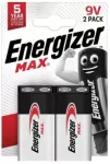 Baterija - Energizer Max 9V 2 vnt.