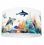 Bez Marki HEXE OCEAN Lampa sufitowa dziecięca 1 x 60W H0919