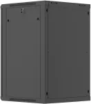 Spinta Lanberg INSTALIACINĖ PAKABINAMA SPINTA RACK 19'' 18U 600X600 JUODA METALINĖS DURELĖS LANBERG (FLAT PACK)