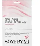 Some By Mi Real Snail Skin Barrier Care Masks - Sada exfoliačn&iacute;ch a hydratačn&iacute;ch pleťov&yacute;ch masek 20.0g
