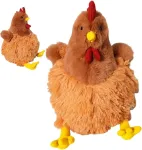 Vi&scaron;tos pliu&scaron;inis žaislas, pliu&scaron;inė vi&scaron;ta, imituotas gyvūno vi&scaron;tos pliu&scaron;inis žaislas, mink&scaron;tas žaislas vi&scaron;ta, tikrovi&scaron;kas vi&scaron;tos pliu&scaron;inis žaidimas, naminių pauk&scaron;čių žaislas laukiniams gyvūnams - dovana draugams ir vaikams (23 x 22 x 18