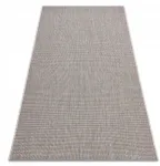 Dywany Uszczow Plok&scaron;čio audimo kilimas 60x110 cm, smėlio spalvos