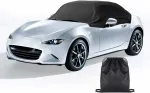 Uzoyfoda pusiau automobilio uždangalas, atsparus vandeniui, skirtas Mazda Mx-5 (1989-2024) vir&scaron;utinio stogo apsauga 420d Oxford audinys, specialiai pritaikytas transporto priemonei, apsauga nuo Uv spindulių, automobilio uždangalas Mk1/mk2/mk2.5/na/nb ...