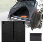 Tyafzzn tinklelis nuo uodų bagažinės dangčiui, sparno durų bagažinės uždangalas, apsauga nuo saulės, magnetinis automobilinis tinklelis nuo musių, automobilio pertvaros užuolaidos, apsauga nuo saulės visureigiams, lauke, stovyklavimui, 180 x 150 cm