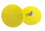 Neodimio magnetinis laikiklis C22l guminis Geltonas