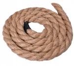 Jutinė dekoratyvinė virvė, jūrinė virvė, džiuto virvė draskyklei 16mm 50m