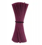 Rataninės pluo&scaron;to lazdelės 3mm/25cm - Violetinės, 100 vnt.