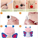 Derjdisf didelės lipnios googly akys amatų projektams - 3d efektą suteikiančios priklijuojamos akys - idealiai tinka amatams, žaislams, i&scaron;karpų albumams ir kortelių puo&scaron;menoms