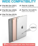 Dėklas su Bluetooth klaviatūra Ipad 10.2" (9/8/7 kartos)