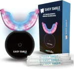 Easy Smile profesionalus dantų balinimo rinkinys su 32 x Led lempute (mėlyna ir raudona) - 3 balinimo geliai - greitas ir efektyvus, pa&scaron;alina giliai įsisenėjusias dėmes - saugus emaliui (pro)