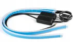 Dienos žibintai drl led juosta plaukiojantis dinaminis posūkio signalas 45cm