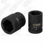&Scaron;e&scaron;iakampis perkusija galinė galvutė 1",short 55mm, KS Tools