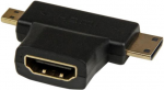 Akyga Adapteris HDMI - MiniHDMI - MicroHDMI