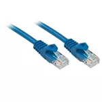 Tinklo Kabelis - LINDY Cat.6 U/UTP Tinklo Kabelis, RJ45, M/M, 250MHz, CCA, 1 m, Mėlynas